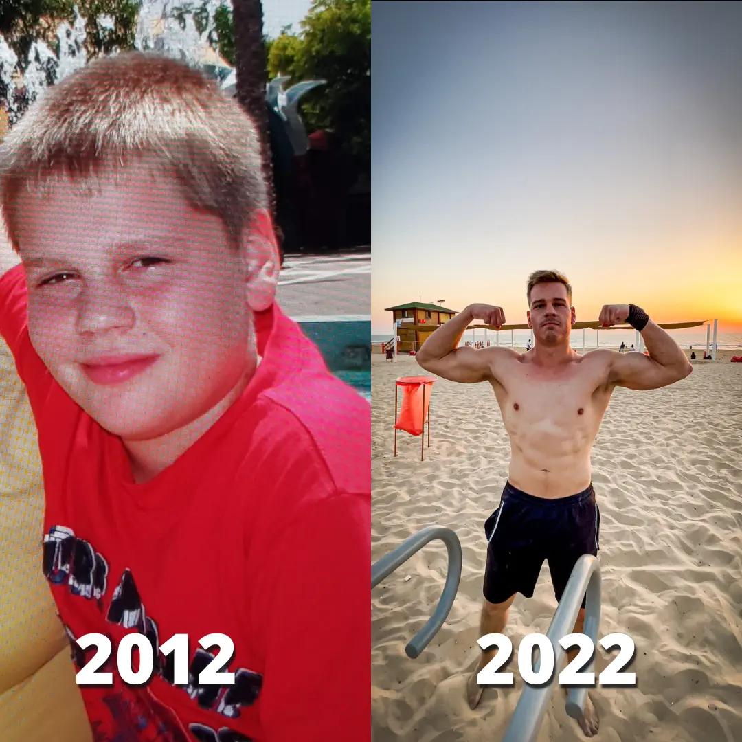Yaniv Mercher before and after